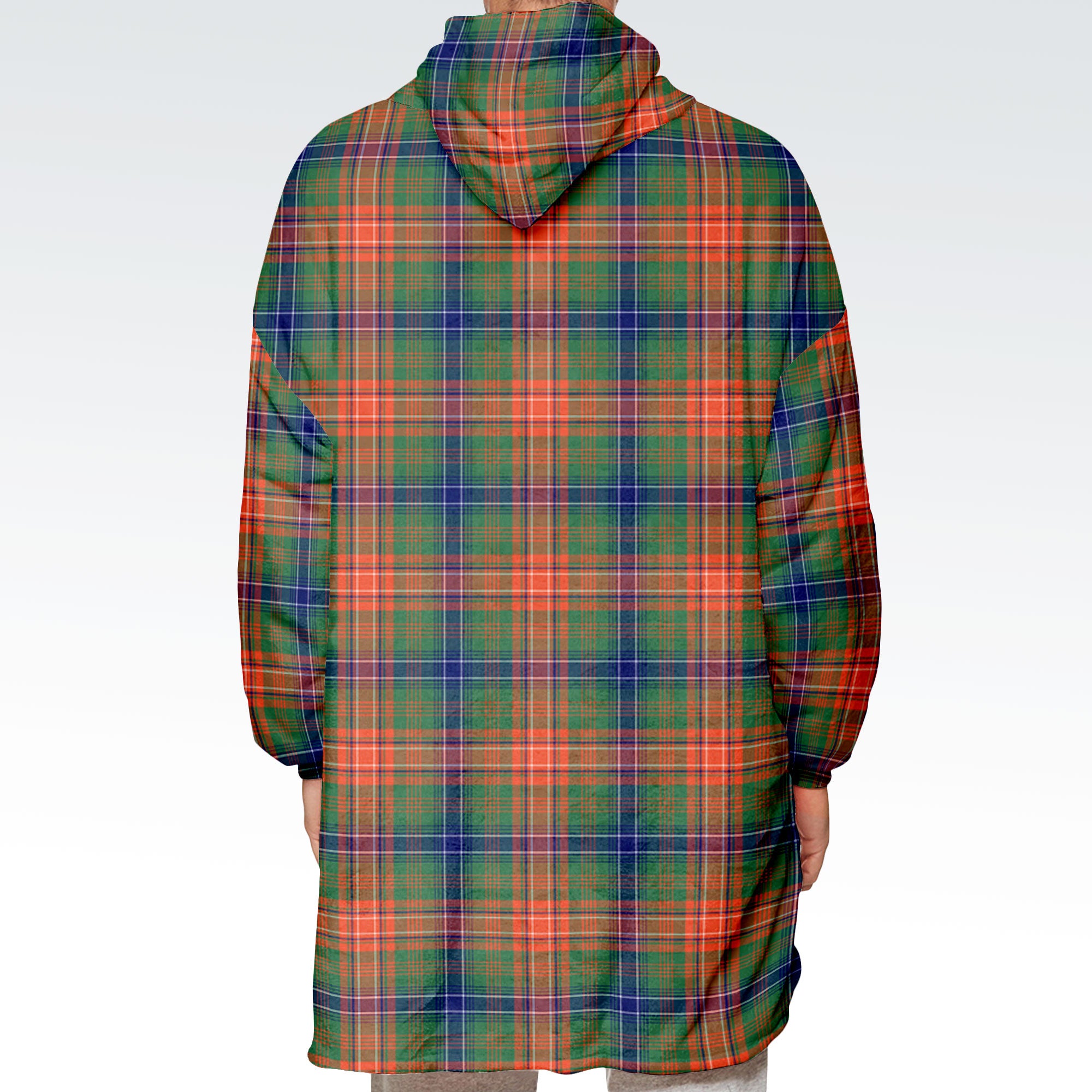 Wilson Ancient Tartan Hoodie Blanket