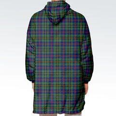 Wood Tartan Hoodie Blanket