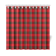 Wallace Weathered Tartan Shower Curtain