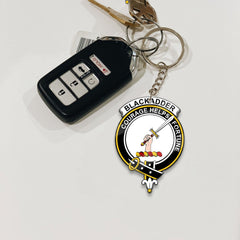 Blackadder Crest Keychain