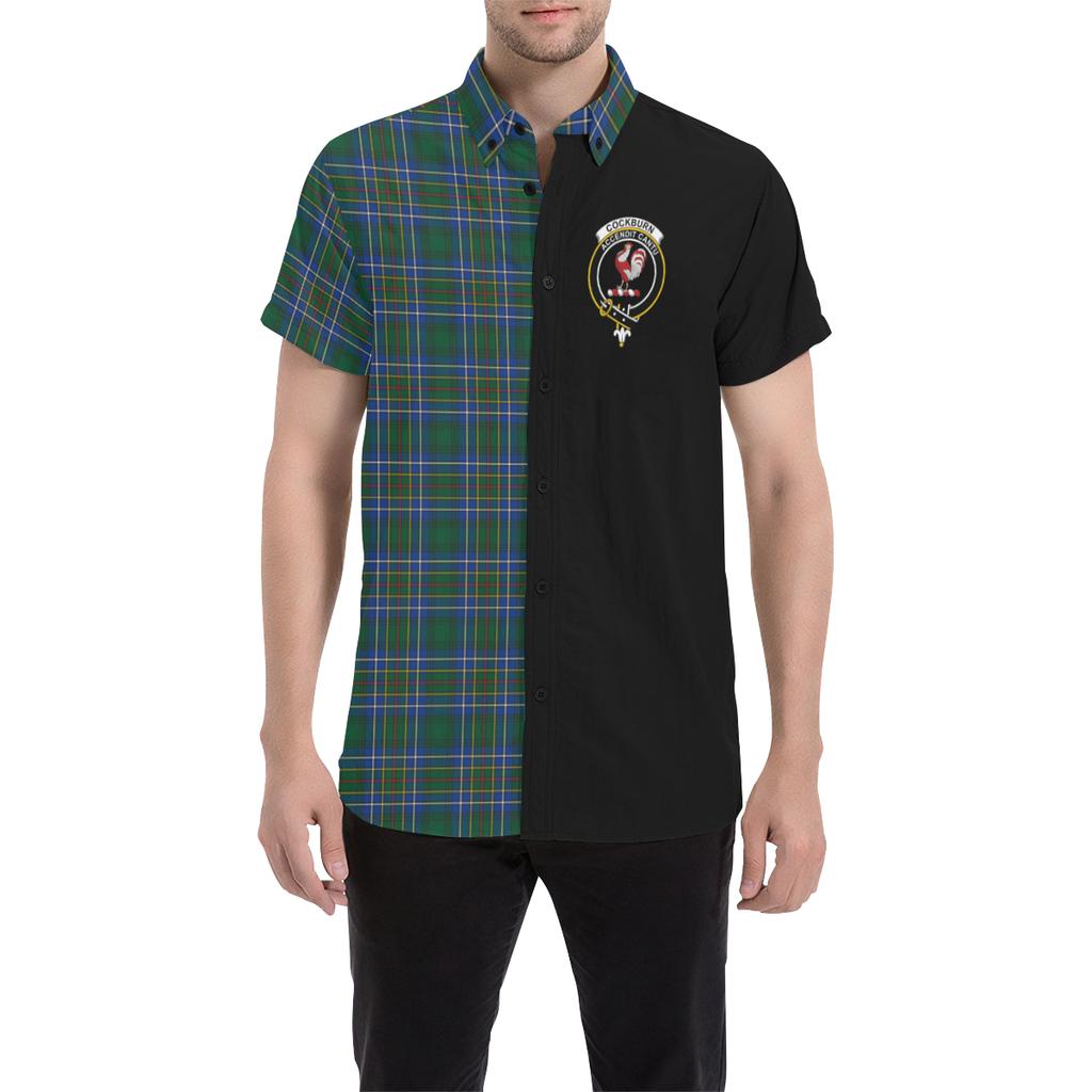 Cockburn Ancient Tartan Crest Men Shirt