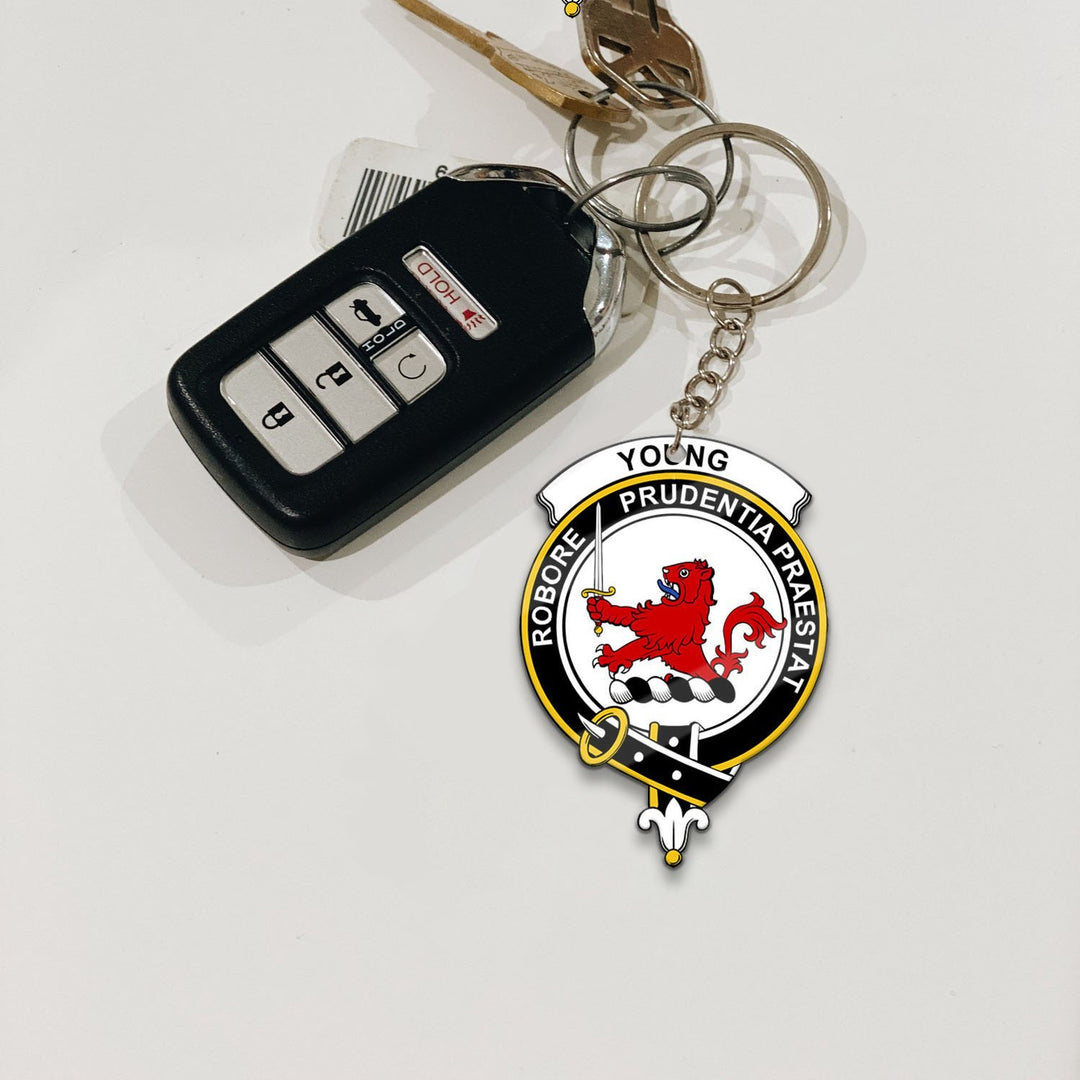 Young Crest Keychain