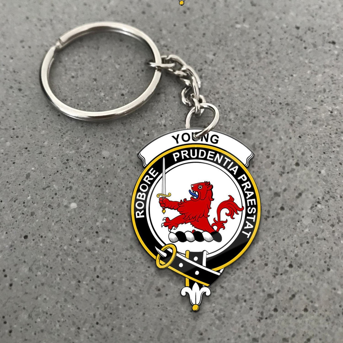 Young Crest Keychain