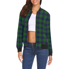 Keith Modern Tartan Bomber Jacket