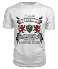 Cranstoun Family Tartan - 2D T-shirt