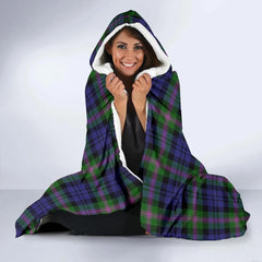 Baird Family Tartan Crest Hooded Blanket
