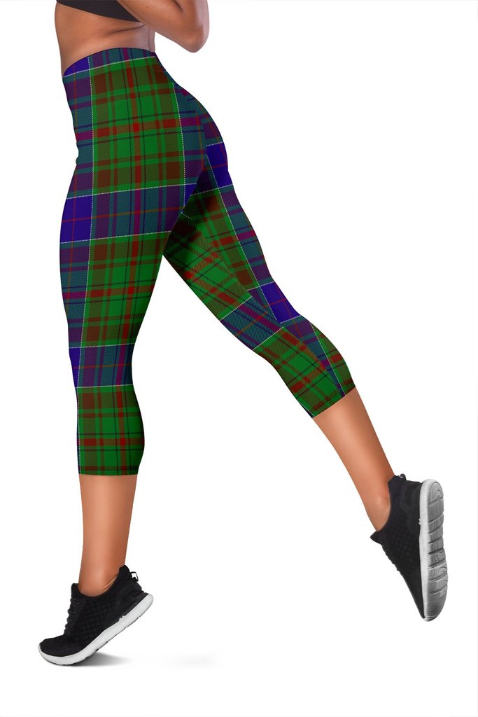 Adam Family Tartan Capris Leggings