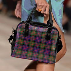 Macdonald Family Modern Tartan Crest Shoulder Handbags