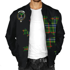 Bisset Tartan Bomber Jacket Lion & Thistle