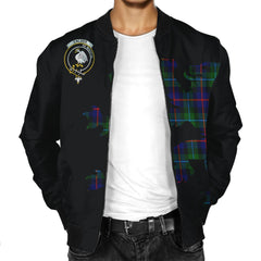 Calder Tartan Bomber Jacket Lion & Thistle