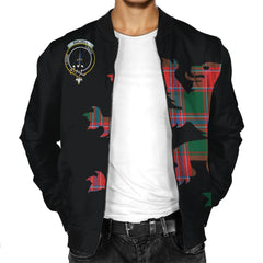 Dalzell Tartan Bomber Jacket Lion & Thistle
