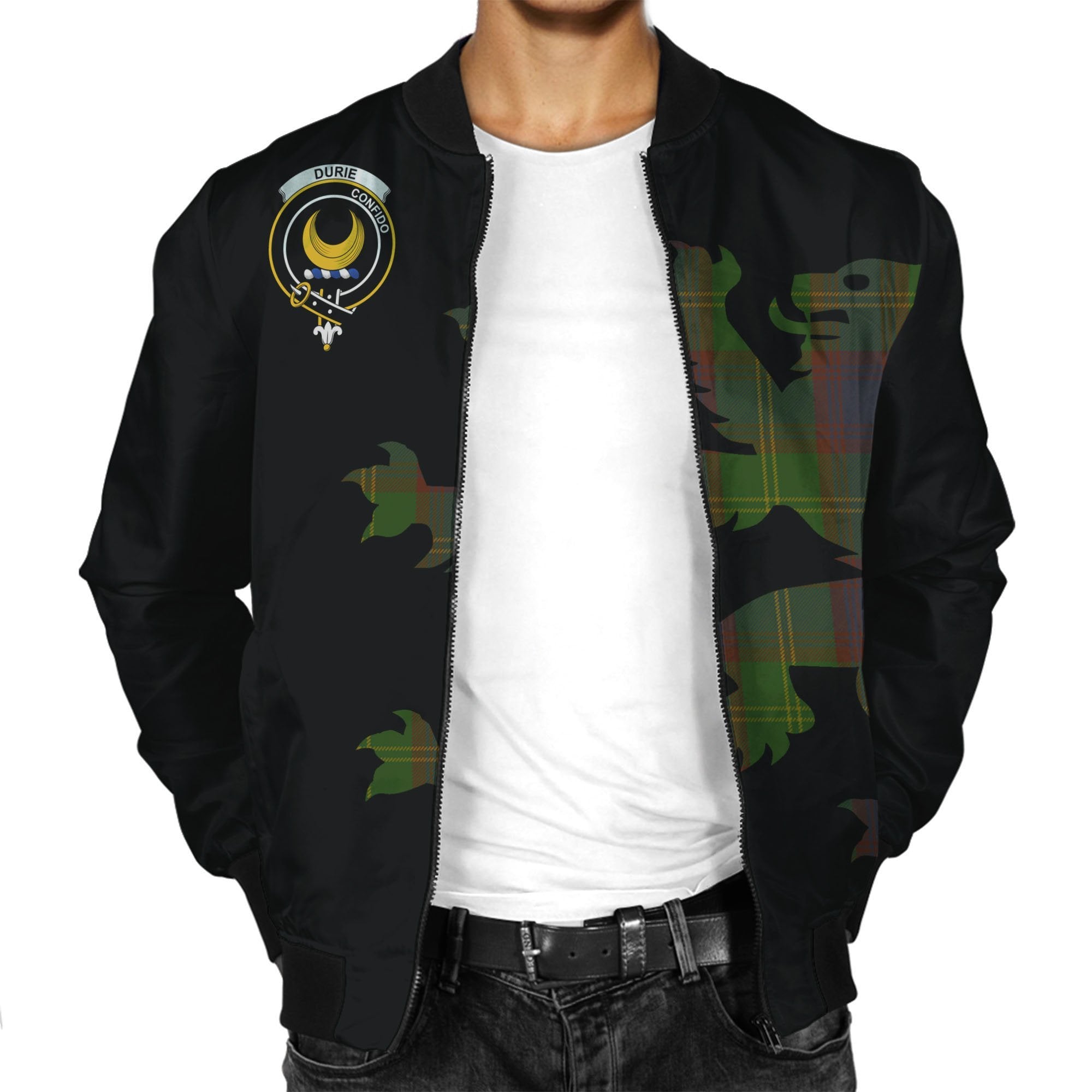 Durie Tartan Bomber Jacket Lion & Thistle