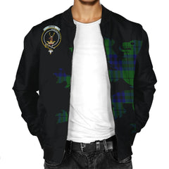 Keith Tartan Bomber Jacket Lion & Thistle