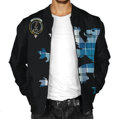 Roberton Tartan Bomber Jacket Lion & Thistle