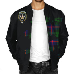 Urquhart Tartan Bomber Jacket Lion & Thistle