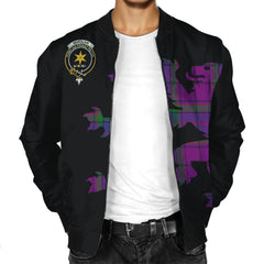 Wardlaw Tartan Bomber Jacket Lion & Thistle