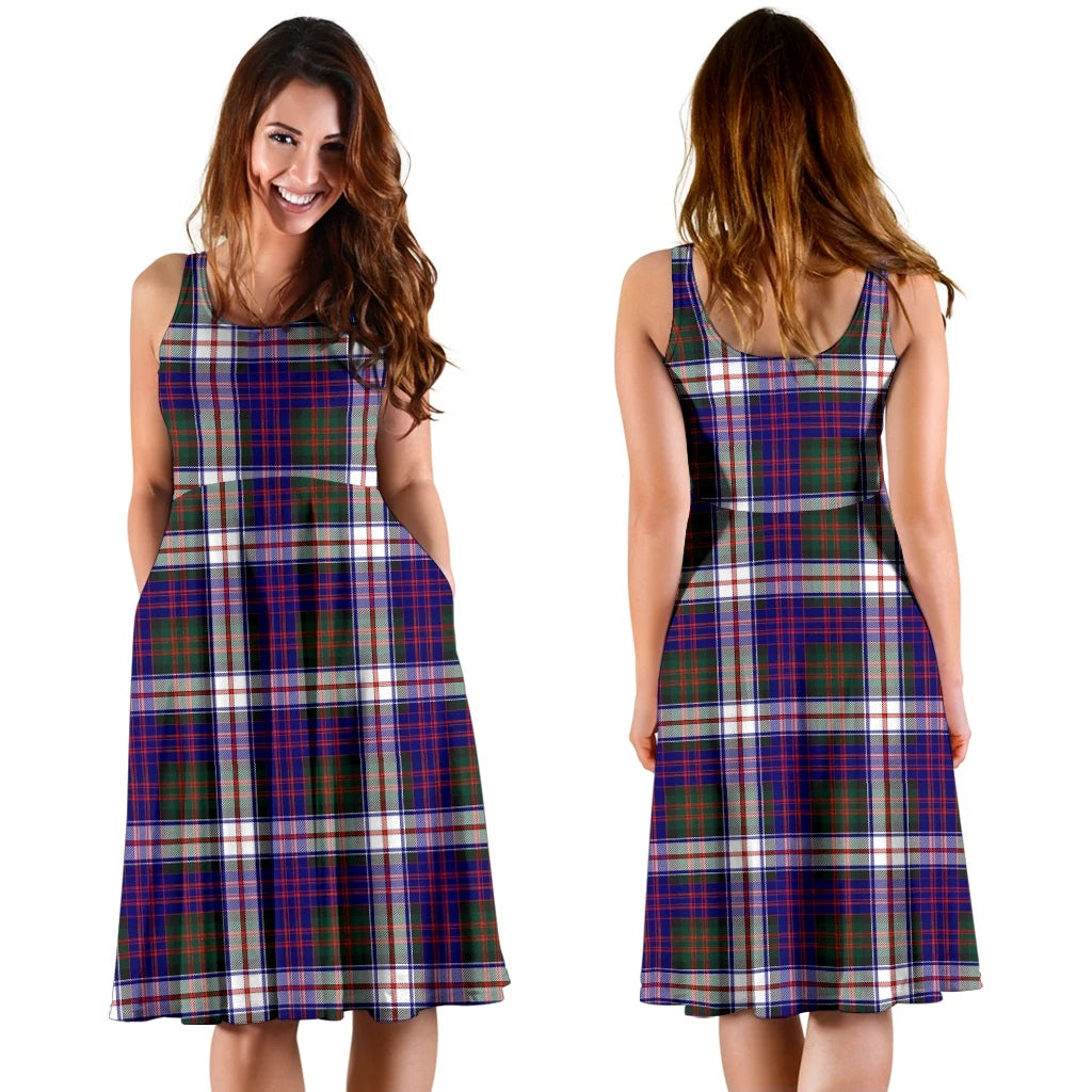 Macdonald Family Tartan Midi Dress