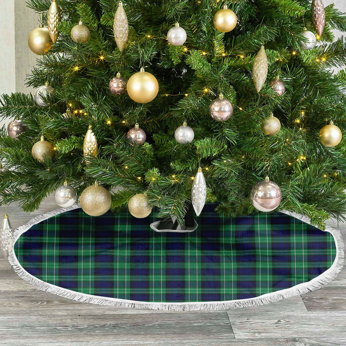 Abercrombie Tartan Christmas Tree Skirt