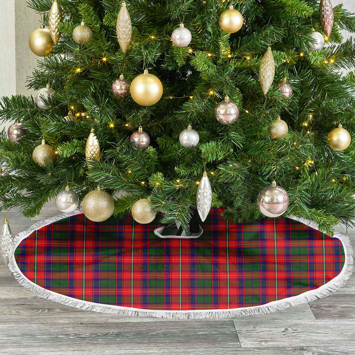 Belshes Tartan Christmas Tree Skirt