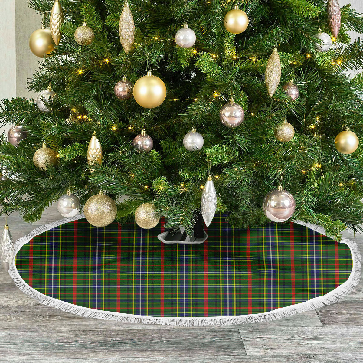 Bisset Tartan Christmas Tree Skirt