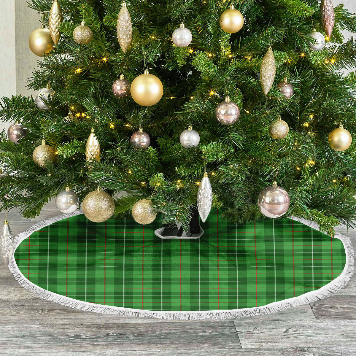 Clephan (or Clephane) Tartan Christmas Tree Skirt