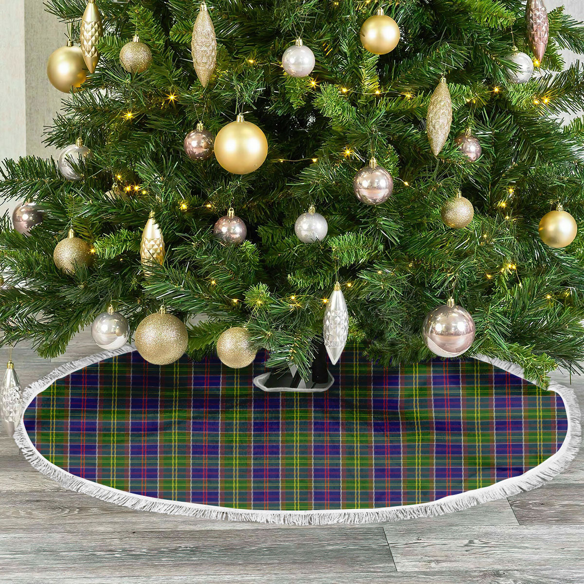 Dalrymple Tartan Christmas Tree Skirt