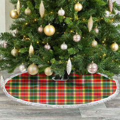 Gibson Tartan Christmas Tree Skirt