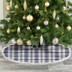 Hannay Modern Tartan Christmas Tree Skirt