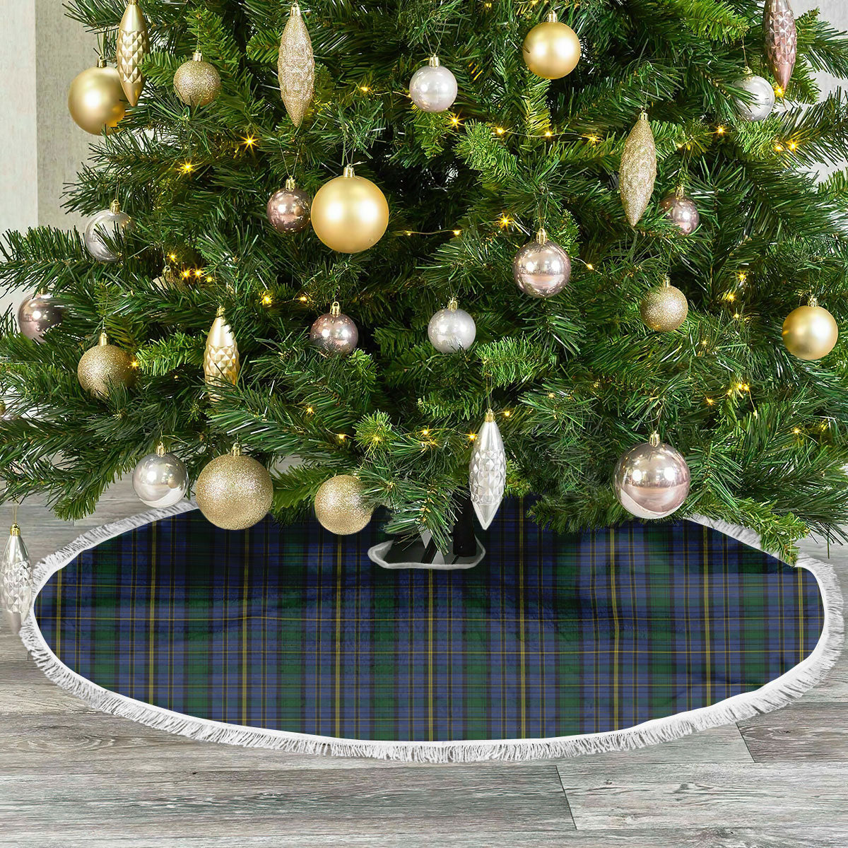 Hope Tartan Christmas Tree Skirt