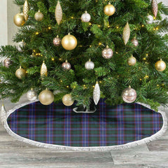 Hunter Modern Tartan Christmas Tree Skirt