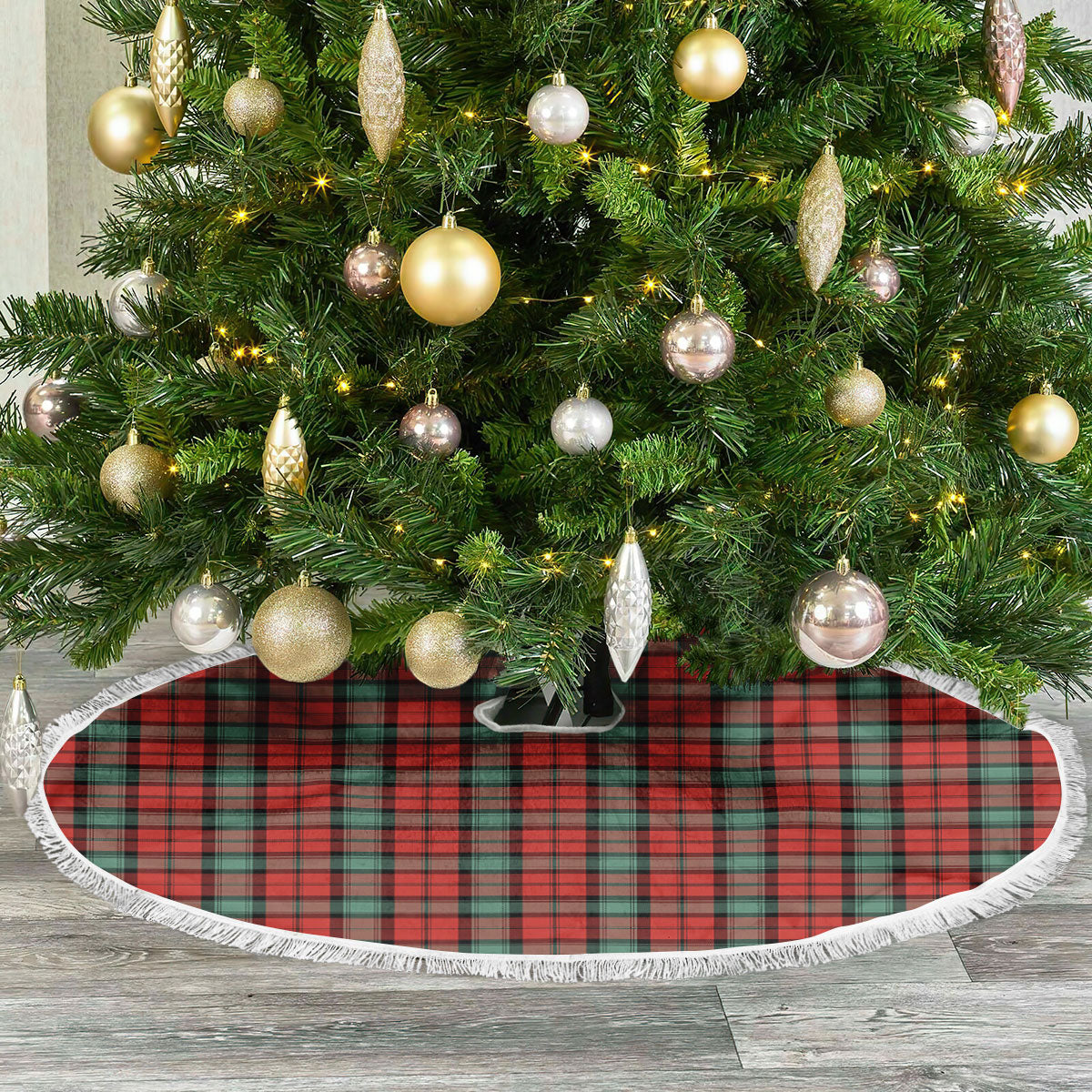 Kerr Ancient Tartan Christmas Tree Skirt