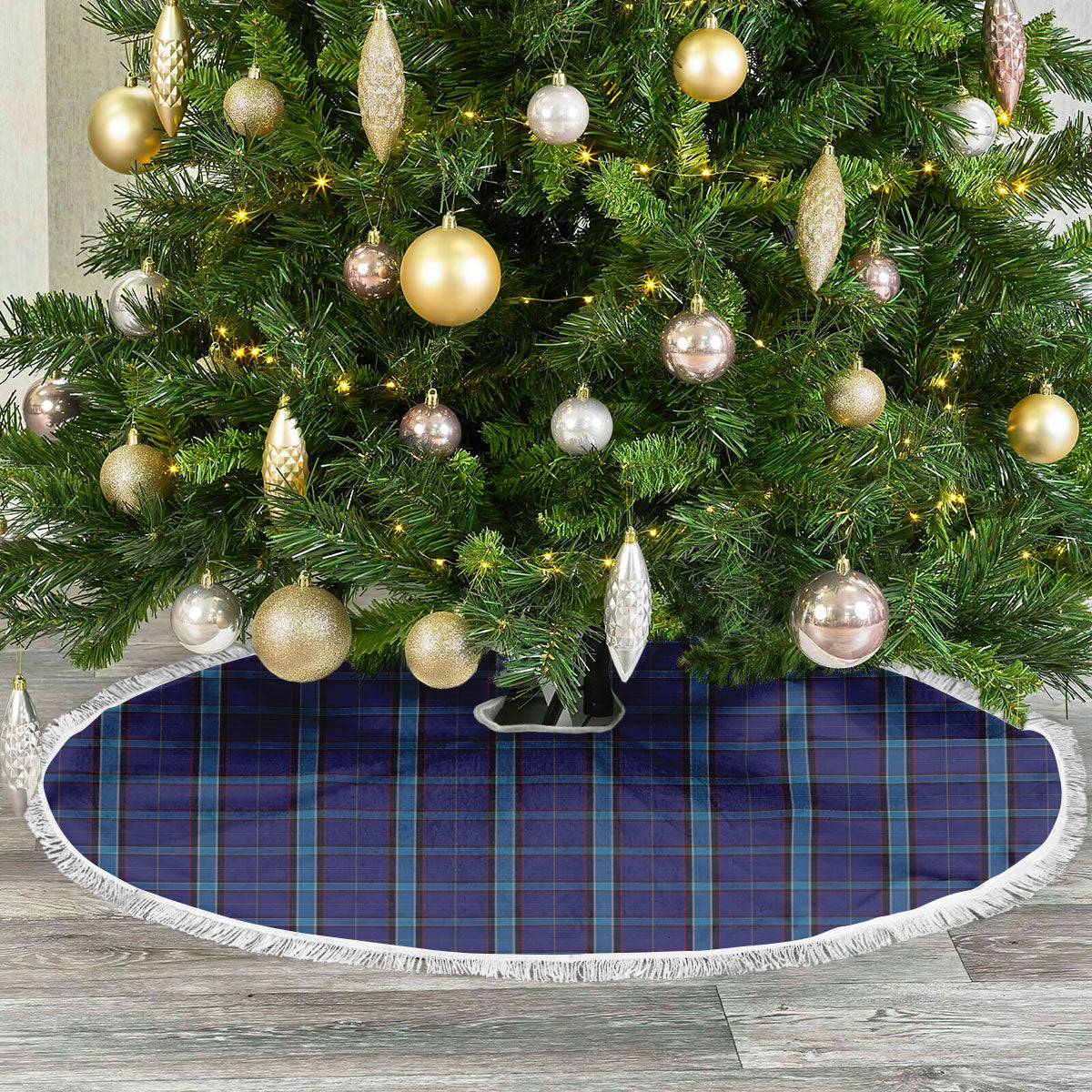 Kirkcaldy Tartan Christmas Tree Skirt