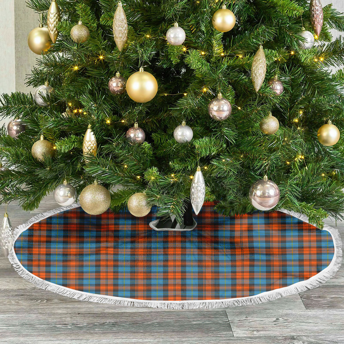 MacLachlan Ancient Tartan Christmas Tree Skirt