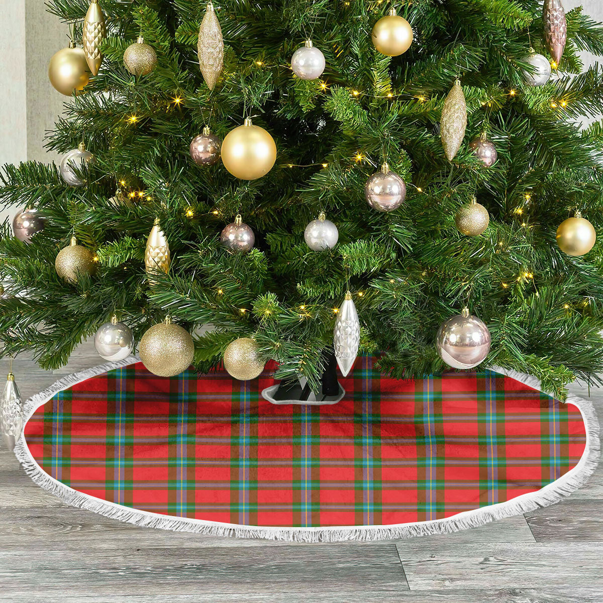 MacLaine of Loch Buie Tartan Christmas Tree Skirt