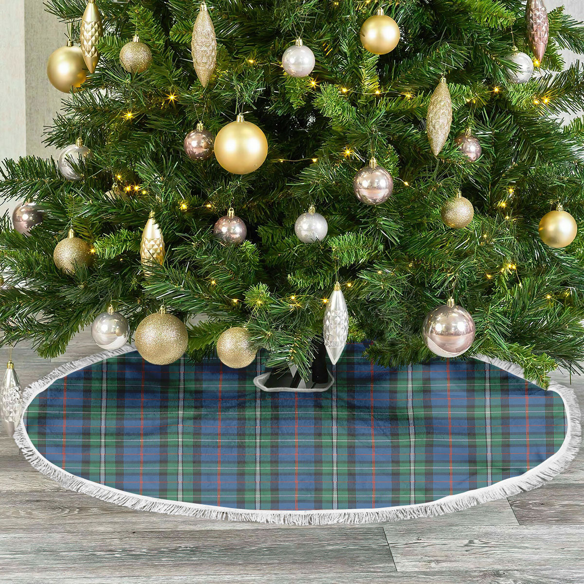 MacPhail Hunting Ancient Tartan Christmas Tree Skirt