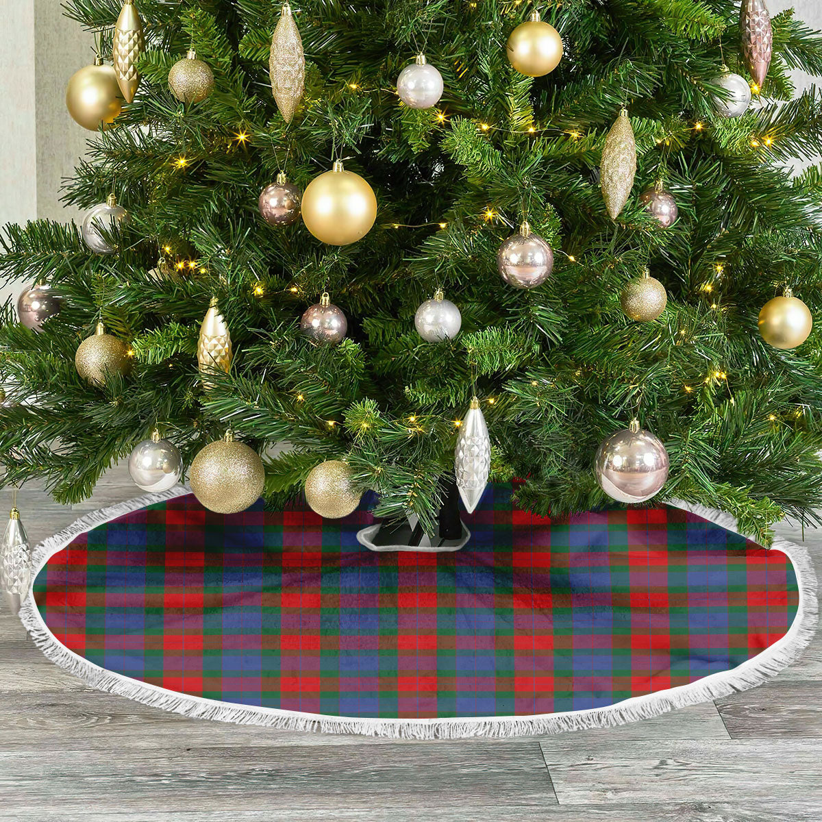Mar Tartan Christmas Tree Skirt