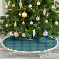 Oliphant Ancient Tartan Christmas Tree Skirt