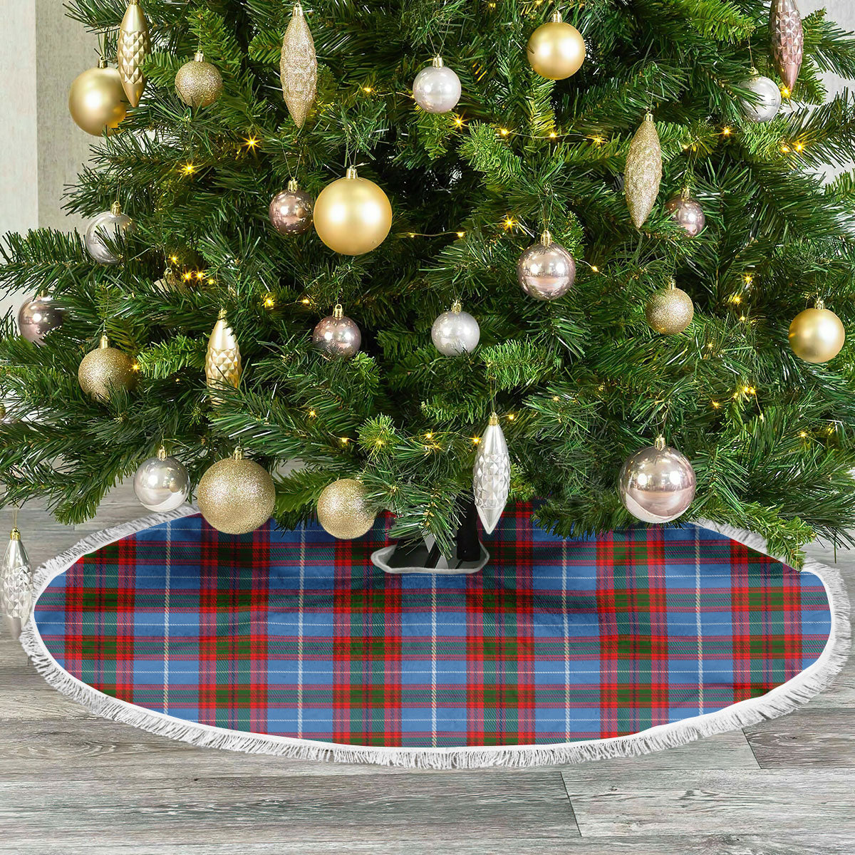 Pentland Tartan Christmas Tree Skirt