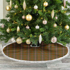 Scott Brown Modern Tartan Christmas Tree Skirt