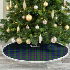 Shaw Modern Tartan Christmas Tree Skirt