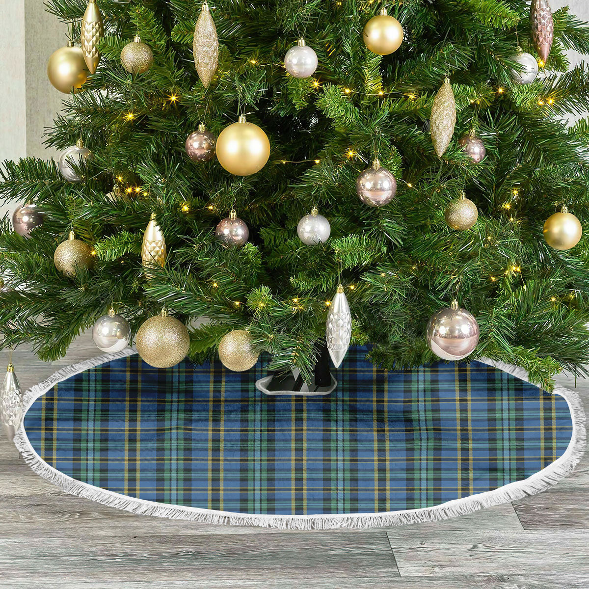 Weir Ancient Tartan Christmas Tree Skirt