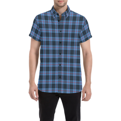 MacKay Blue Tartan Men Shirt