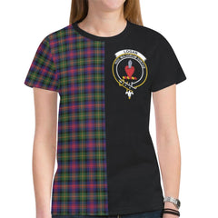 Logan Modern Tartan T-Shirt Haft Style