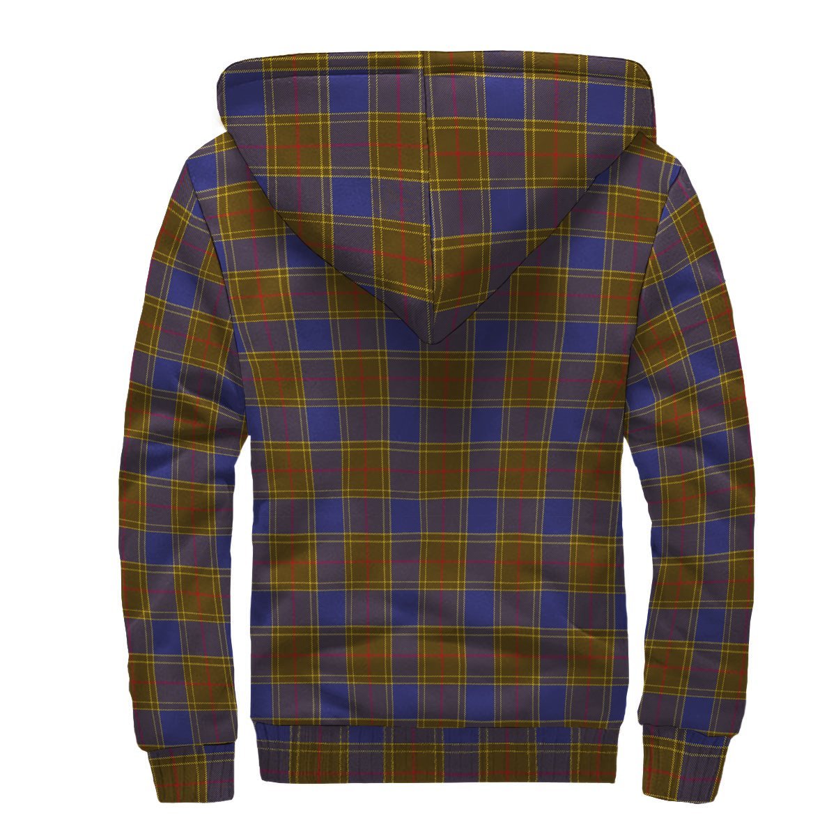 Balfour Modern Tartan Crest Sherpa Hoodie