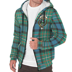 Ferguson Ancient Tartan Crest Sherpa Hoodie