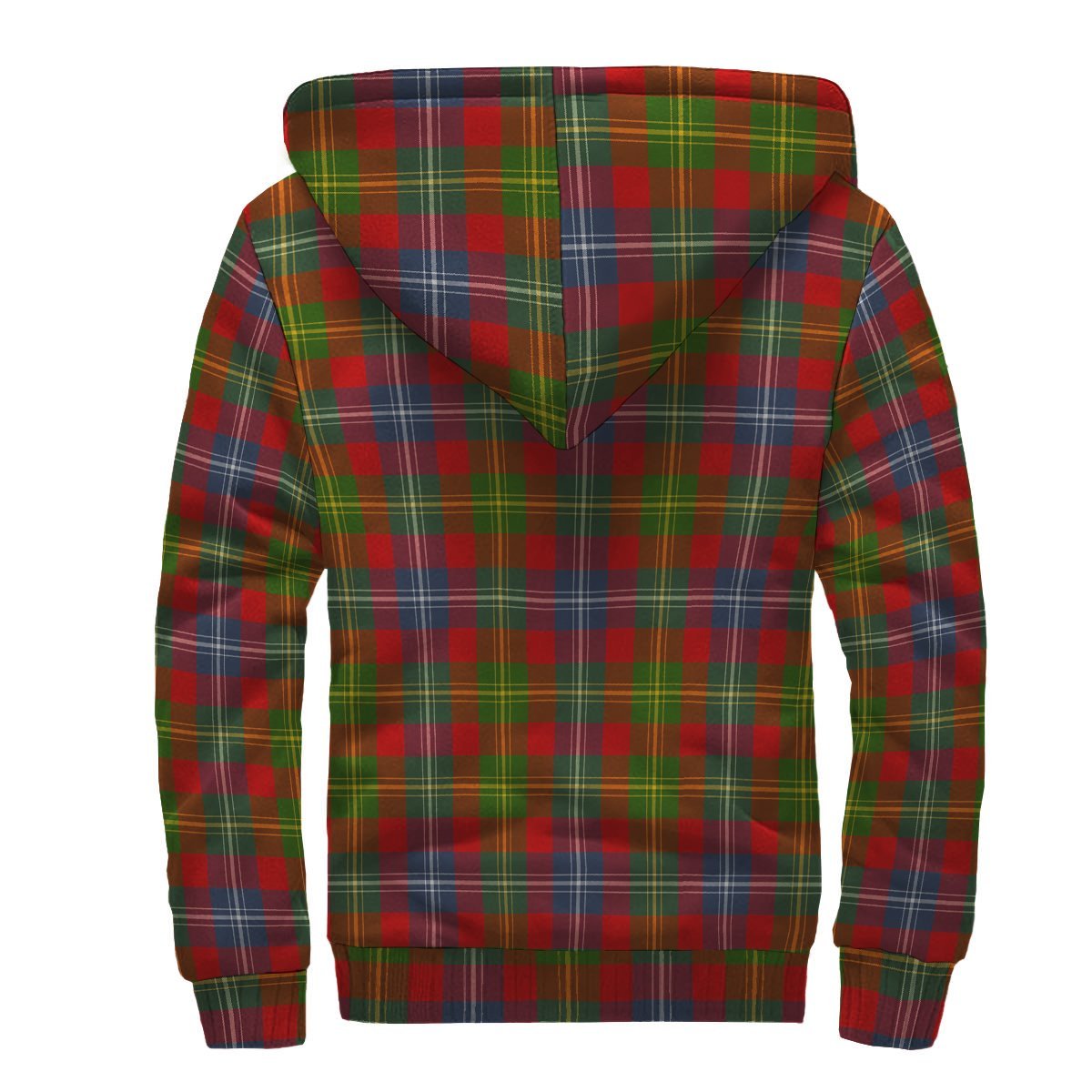 Forrester Tartan Crest Sherpa Hoodie