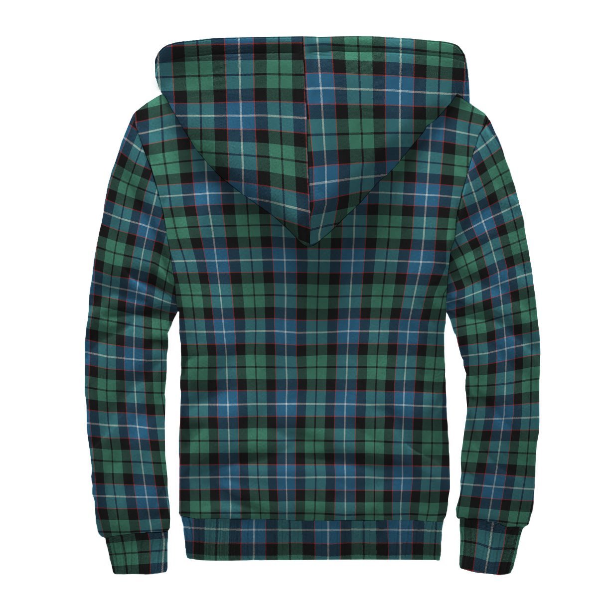 Galbraith Ancient Tartan Crest Sherpa Hoodie