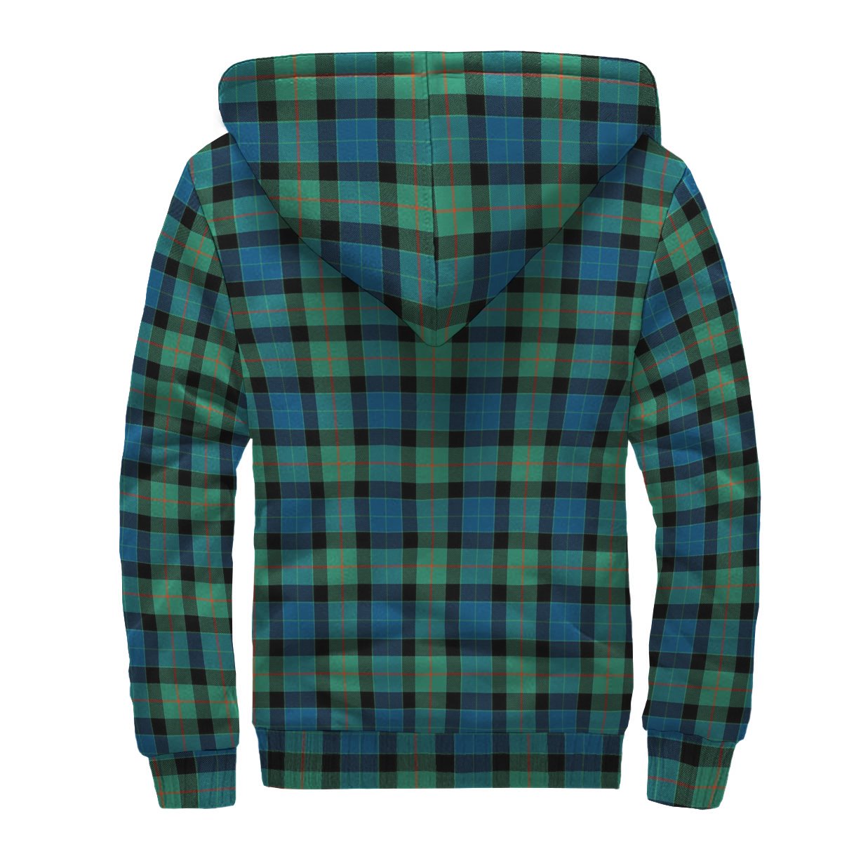 Gunn Ancient Tartan Crest Sherpa Hoodie