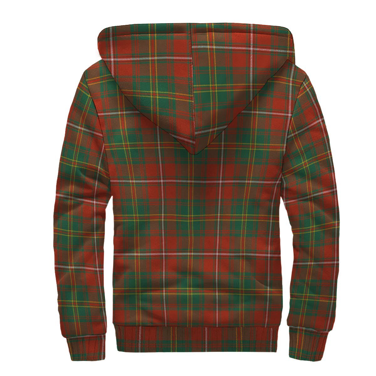 Hay Ancient Tartan Crest Sherpa Hoodie