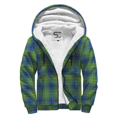 Johnston Ancient Tartan Crest Sherpa Hoodie